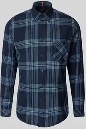 HUGO BOSS Regular fit vrijetijdsoverhemd met button-downkraag, model 