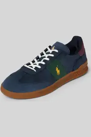 Ralph Lauren Sneakers met logostitching, model 
