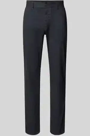 HUGO BOSS Slim fit chino met ceintuurlussen.