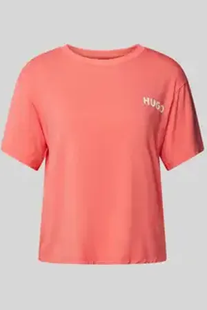 HUGO BOSS Pyjamabovendeel met labelprint