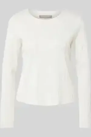 Christian Berg Shirt met lange mouwen en structuurmotief