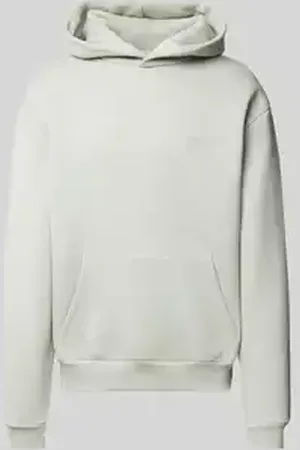 Review Hoodie met labelprint
