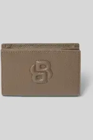 HUGO BOSS Portemonnee met logostitching, model 