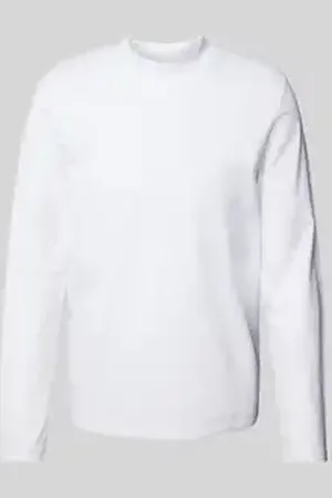 HUGO BOSS Shirt met lange mouwen en ronde hals, model 