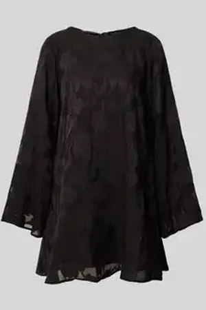Gina Tricot Midi-jurk met ronde hals