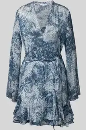 Guess Knielange jurk met strikceintuur, model 