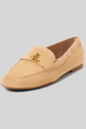 Ralph Lauren Loafers met labelapplicatie, model 