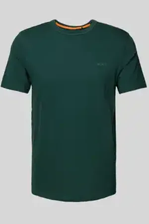 HUGO BOSS T-shirt met labelprint, model 