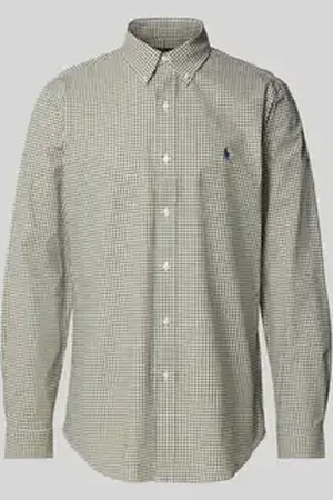 Ralph Lauren Custom fit vrijetijdsoverhemd met button-downkraag