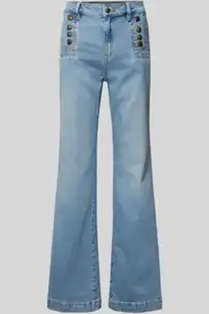 Ralph Lauren Flared jeans met Franse steekzakken