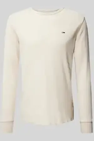 Tommy Hilfiger Shirt met lange mouwen en labelstitching