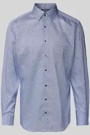 ETERNA Regular fit zakelijk overhemd met kentkraag