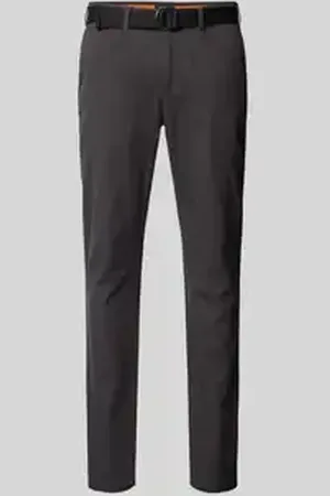 McNeal Slim fit chino met structuurmotief