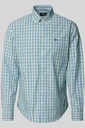 Fynch-Hatton Regular fit vrijetijdsoverhemd met button-downkraag