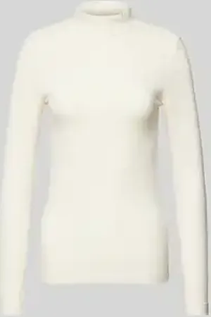 QS by s.Oliver Shirt met lange mouwen en opstaande kraag