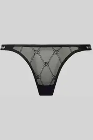 HUGO BOSS String met labelprint, model 