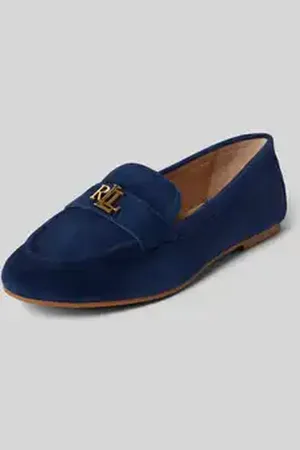 Ralph Lauren Loafers met labelapplicatie, model 