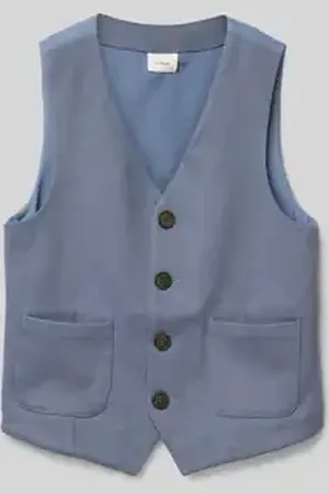 QS by s.Oliver Regular fit gilet met viscose