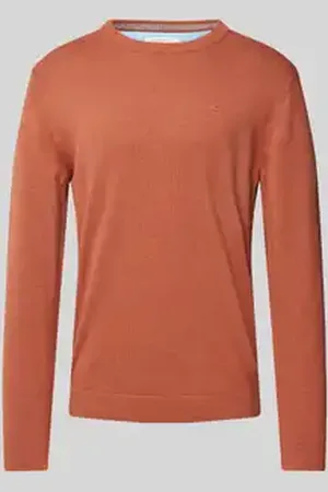 TOM TAILOR Regular fit gebreide pullover van zuiver katoen
