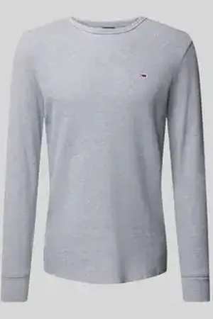 Tommy Hilfiger Shirt met lange mouwen en labelstitching