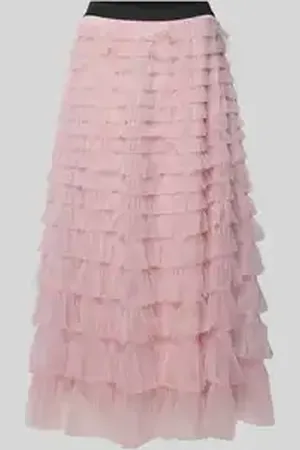 VERO MODA Maxirok met gelaagde volants, model 