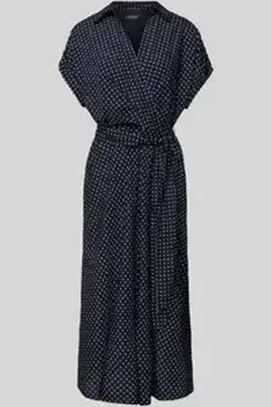 Ralph Lauren Midi-jurk met tailleriem, model 