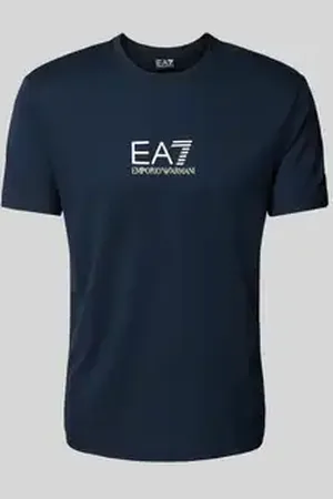 EA7 T-shirt met labelprint