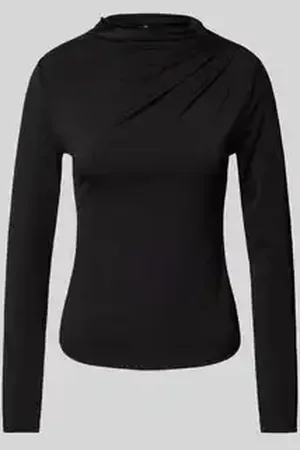 Pieces® Shaped fit shirt met lange mouwen en stretch, model 