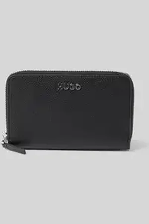 HUGO BOSS Portemonnee met labelapplicatie, model 
