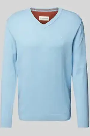 TOM TAILOR Regular fit gebreide pullover van zuiver katoen
