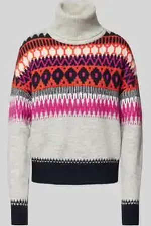 Christian Berg Oversized gebreide pullover met col