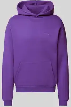 Review Hoodie met labelprint