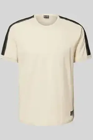 EA7 T-shirt met labelprint