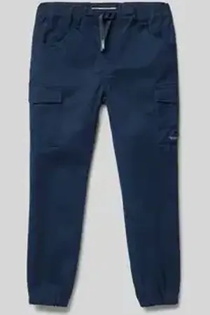 NAME IT Regular fit cargobroek met tunnelkoord, model 