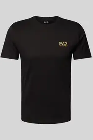 EA7 T-shirt van puur katoen, model 