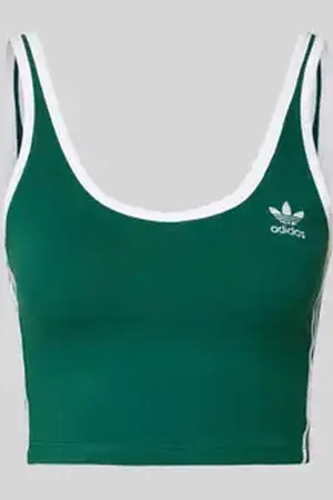 adidas Korte top met labelstitching