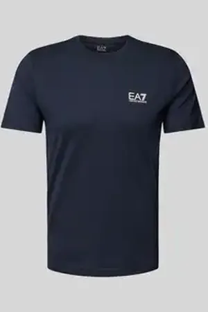 EA7 T-shirt van puur katoen, model 