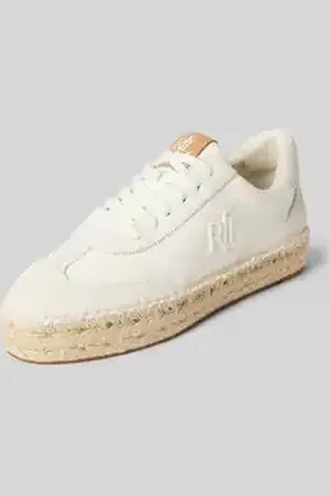 Ralph Lauren Sneakers met labeldetails, model 