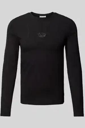 Review Shirt met lange mouwen en labelprint