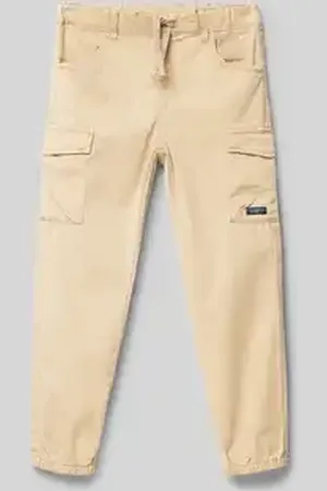 NAME IT Regular fit cargobroek met tunnelkoord, model 