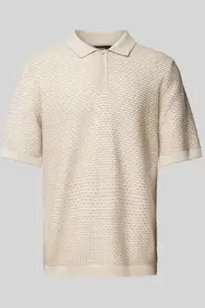 Cinque Regular fit poloshirt met korte knoopsluiting, model 
