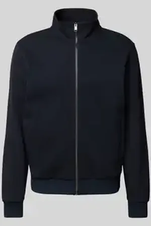 HUGO BOSS Sweatjack met opstaande kraag