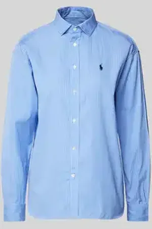 Ralph Lauren Relaxed fit overhemdblouse met logostitching