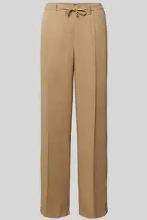 Brax Regular fit stoffen broek met tunnelkoord, model 