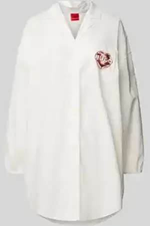 HUGO BOSS Nachthemd met labelprint, model 