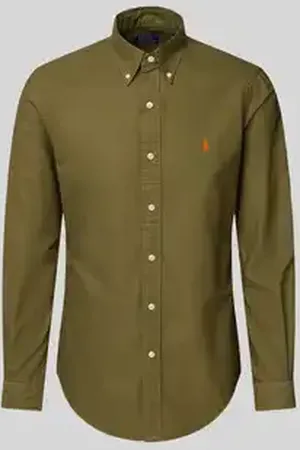 Ralph Lauren Custom fit vrijetijdsoverhemd van puur katoen