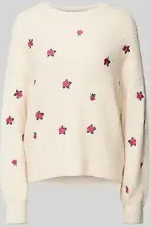Y.A.S Gebreide pullover met ronde hals, model 