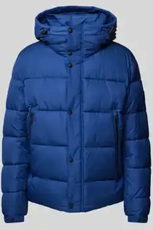HUGO BOSS Gewatteerd jack met ritszakken, model 