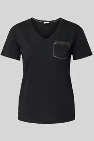 Liu Jo T-shirt met strass-steentjes