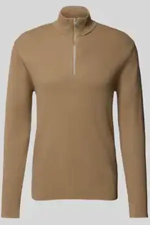 Only & Sons Regular fit gebreide pullover met opstaande kraag, model 